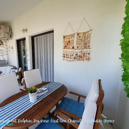 Dolphin Sea View And First Line * Hanioti